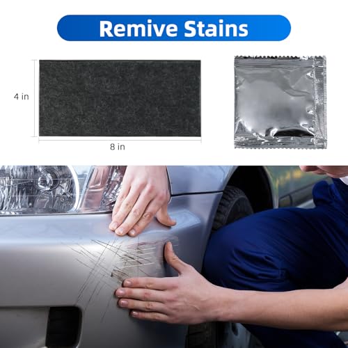Huotwoe 3Pcs Nano Sparkle Cloth For Car Scratches,2024 Nano Sparkle Cloth Car Scratch Remover Cloth Upgrade thumb #1