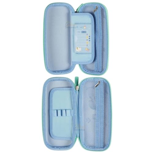 Image of Pencil Case, Cute Cartoon Pencil Pouch 3D Embossed Design Novelty Pencil for Case Gift for Students Kids (Dinosaur Small Pouch)