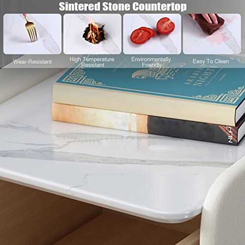 Table de chevet étroite pour petits espaces et studio moderne