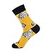 Produktbild LILONGXI Lustige Socken,Herbst Winter Zebra Kopf Schnittplan Gedruckt Fashion Crew Socken, Atmungsaktiv, Antibakteriell Athletische Rohner Socken Outdoor Warmen Stricken Socken Aus Baumwolle(3pcs)