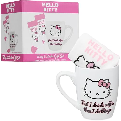 Ideali Unico Regalo Adulti - Ogni set tazza in ceramica e calze regalo è confezionato per un regalo pronto all’uso. Un’idea regalo originale per Natale, il Babbo Natale Segreto o per sorprendere amici e colleghi.
