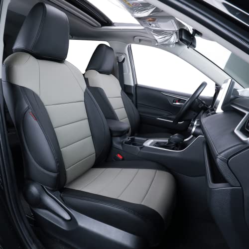 Image of coverdream Seat Covers Custom Fit for Toyota 2016-2018 RAV4 Hybrid