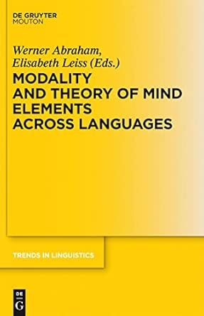 Modality and Theory of Mind Elements across Languages: 243 book cover