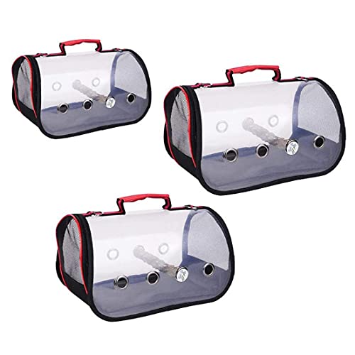 Lichtgewicht vogeldrager, vogel reiskooi papegaai papegaaien reiskooi ademende huisdier vogels tas rugzak met… - Afbeelding 3