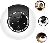 ▶ Stereo sound effect: It adopts high-quality ABS material body and piano paint panel, which has delicate touch and smooth touch. Built-in two high-performance speakers and bass diaphragm, the treble is clean and loud, the midrange is clear, the bass is worshipped, and the wonderful auditory feast is experienced.