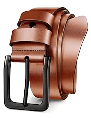 Black Buckle-tan Belt