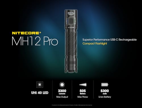 Nitecore MH12 Pro, Black - Image 3