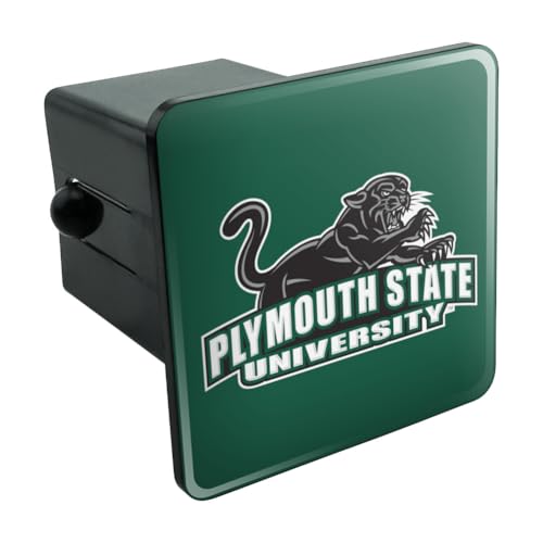 Graphics & More Plymouth State University Primary Logo Tow Trailer Hitch Cover Plug Insert 2