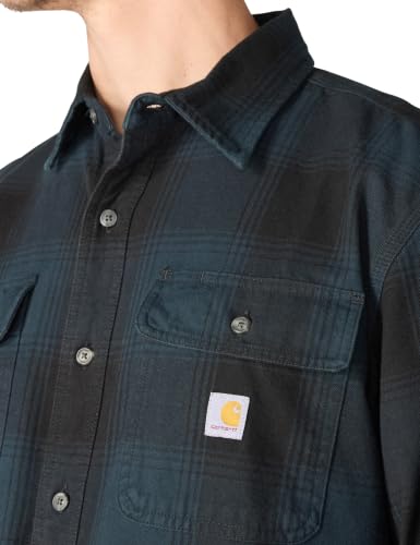 Image of Carhartt Men's Hubbard Loose Ls Plaid Shirt