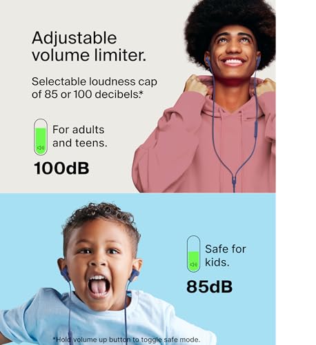 Image of Belkin SoundForm Wired Earbuds with USB-C Connector, in-Ear Earphones w /Microphone - USB-C Headphones for iPhone 17, iPhone 16, iPad mini, Galaxy S25, Google Pixel 9, Android, and More - Blue