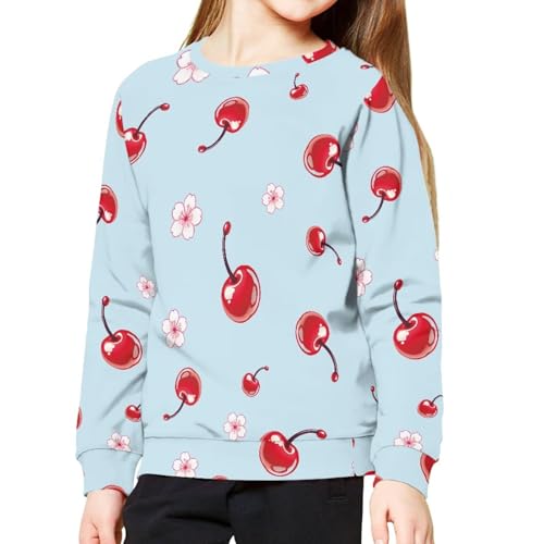 Kids Cute Sweatshirt Comfortable Pullover with Fun Print Ideal for Casual Wear Outdoor Play4
