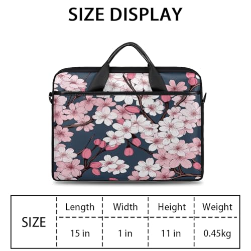 Bolso para Laptop Sakura Japonesa 15 Pulgadas Slim miniatura 2