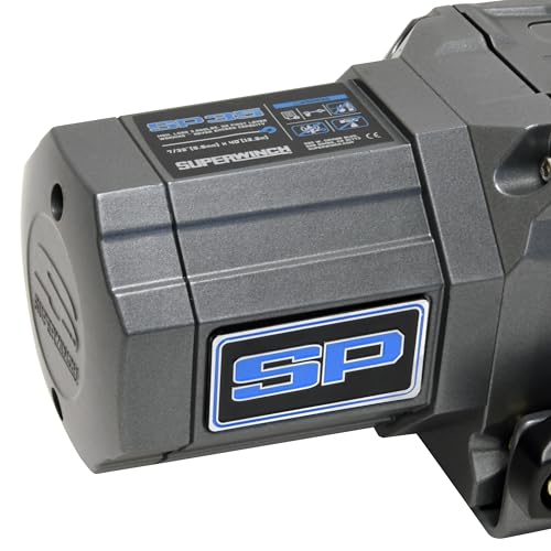 Superwinch SP 35, capacidad 3500 lb, kit 12V miniatura 5