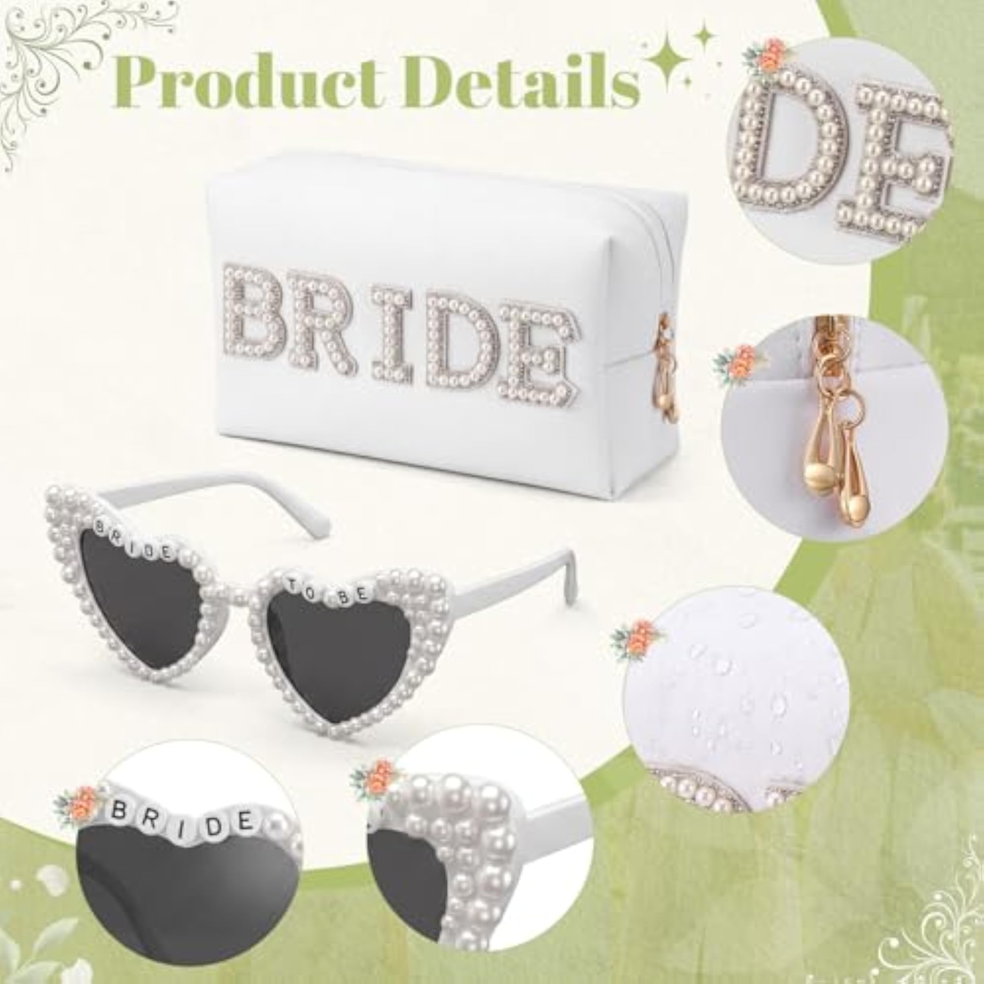 3 Pcs Bride to Be Gift Set for Bachelorette Party