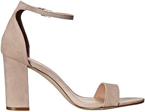 Madden Girl Women's Beella Heeled Sandal, Blush Fabric, 7.5 | Image 5