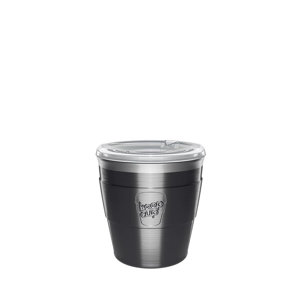 KeepCup Thermal - Vacuum Insulated Stainless Steel, QuickSip Reusable Coffee Cup with Splashproof Sipper Lid - Extra Small XS 6oz/180ml - Nitro โ image 1