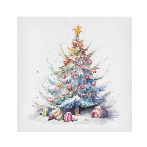 Servilletas de Tela Navidad Multicolor Pack de 6 miniatura 1