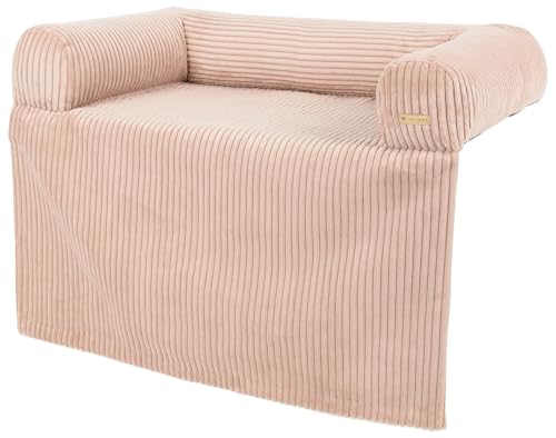 Cuccia Divano Letto per Cani Animali Domestici Cuscino Lettino Morbido (Colore: Rosa Chiaro (Velluto a Coste))