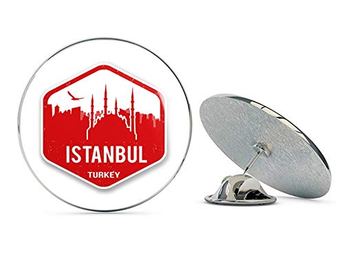 Turkey Istanbul Round Metal 0.75