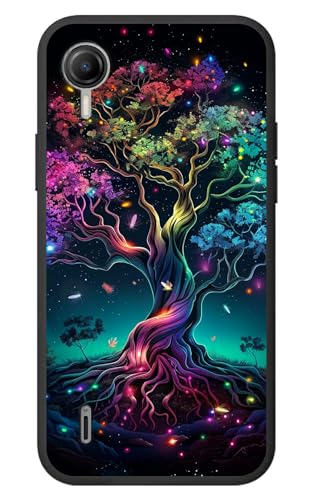 RWUTYTIUL for Cricket Debut S2/AT&T Calypso 4 Cute Phone Case, Tree