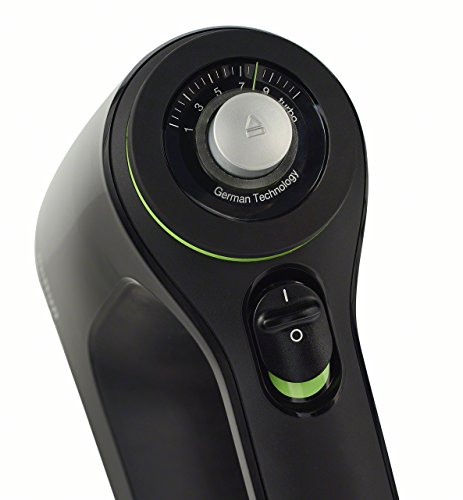 Braun MultiMix 5 Hand Mixer, 350W Electric Mixer with SmartMix Technology, 9-Speed + Turbo, MultiWhisk & Dough Hooks, Lightweight Soft-Grip Design, Black - image 2
