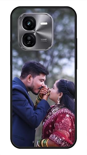 Image of NDCOM for Customised iQOO Z9x Back Cover | iQOO Z9x Cover iQOO Z9x 5G Back Cover Full Protection | DIY Personalised Photo Design | Customized Gift Custom Text Name Printed Metal Case
