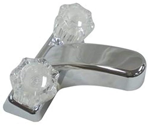 LaSalle Bristol 20377RW21 Utopía Blanco 4 "Centro Lavabo Grifo Sin Desviador con Manijas de Humo