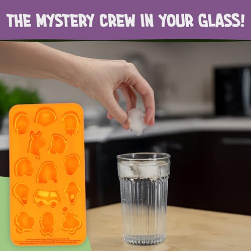 Molde para cubitos de hielo Scooby-Doo de silicona miniatura 4