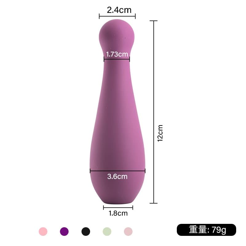 Nilken mini bullet vibrator-12 cm portable clitorle with round tip, 10-speed waterproof stimulator, body-saff silicon, violet color Nilken mini bullet vibrator-12 cm portable clitorle with round tip, 10-speed waterproof stimulator, body-saff silicon, violet color