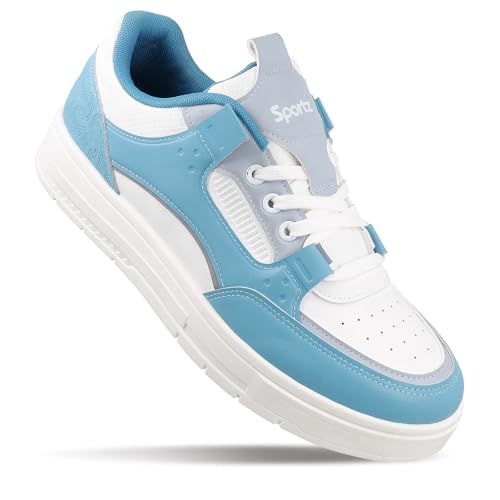 Image of WALKAROO Men's Lace Up Sports Sneakers SGE24006