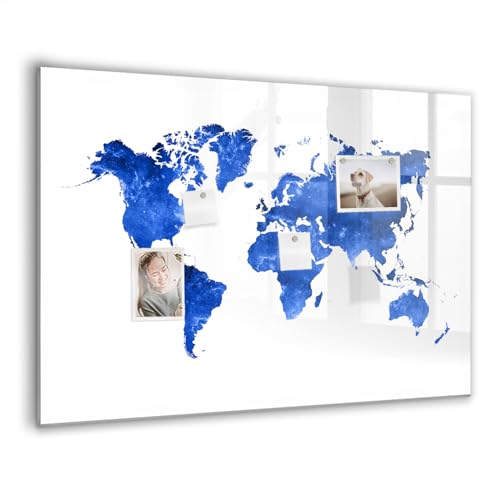 Tableau de bureau magnétique en verre pour planifier vos projets et organiser le télétravail