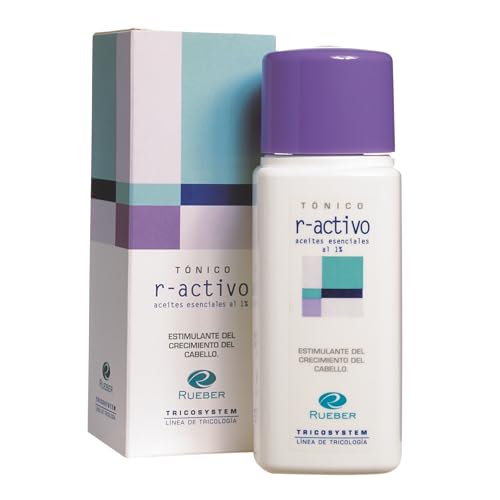 Rueber - Tonico Capilar R-Activo 150ml | Anticaida y Acelerador Crecimiento Cabello | Tonico Capilar Crecimiento, Estimulante y Energizante | Para Caída Pelo, Cabellos que Crecen Poco o Post Alopecia