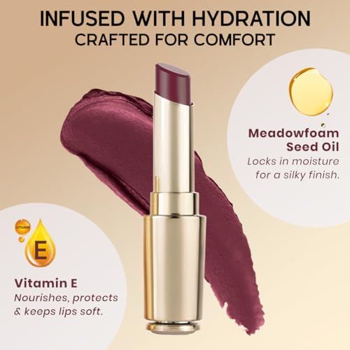 Image of INSIGHT Air Whip Lipstick - Executive Glow| Blurred Matte Finish | Air Whipped Mousse Texture | Ultra Lightweight, Buildable Pigment | Hydrating Long Wear Comfort - 3.75g