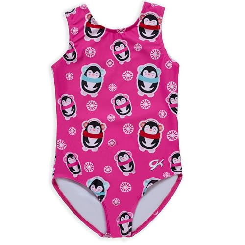 Image of GK Stars Gymnastics & Dance Leotard for Girls and Toddlers - Activewear One Piece Outfit in Fun Colorful Prints