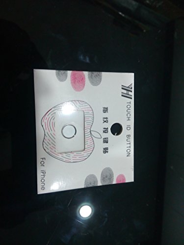 Home-Button aus gebürstetem Metall, Schwarz für alle iPhone, iPad und iPod