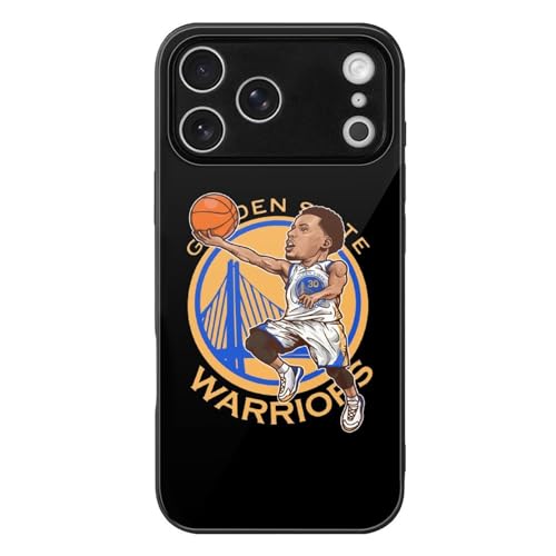 iPhone17 Pro Max用ケース バスケ選手 ステフィン カリー スマホケース アイフォン17 Pro Max用ケース TPU 強化ガラス おしゃれ かわいい 携帯カバー 2025年新型 プレゼント