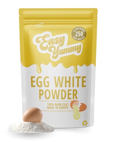 EASY YUMMY - Egg White Powder For Baking (1 kg), 100% Powdered eggs