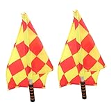 Gogogmee Flag for Soccer Match Official Football Referee Accessories Signal Flags Lightweight Design