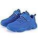 Voxge Blue Tennis Sneakers Knitted Shoes for Girls Kids Sneakers Boys Fashion Lightweight Running Shoes Breathable Athletic Toddler Shoes（Big/Little） Kids Size 4.5 M US