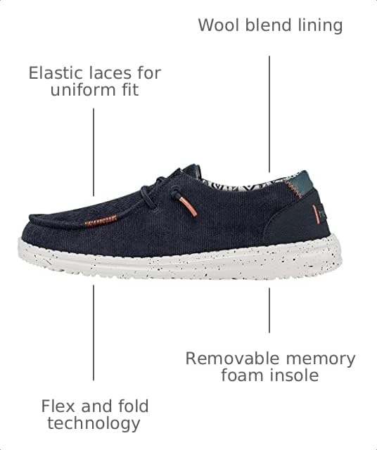 Image of HEYDUDE Women's Hey Dude Wendy Damen Cordschuh