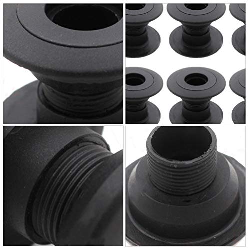 BESPORTBLE, 8 peças de rolamentos de haste de pebolim de mesa, buchas de pebolim de mesa, acessórios