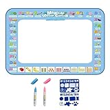 Water Painting Mat,Educational Learning Writing Tablet,Water Mat for Kids - for Preschool Kindergarten Daycare Homeschool Learning Center Group Play Classroom
