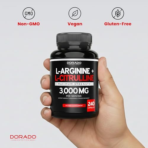 DORADO NUTRITION L Arginine L Citrulline Supplement