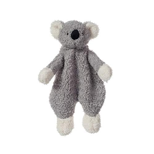 Stuffed Animals Security Blanket Gray Koala Infant Nursery Character Blanket Luxury Snuggler Plush(Gray Koala, 10 Inches)