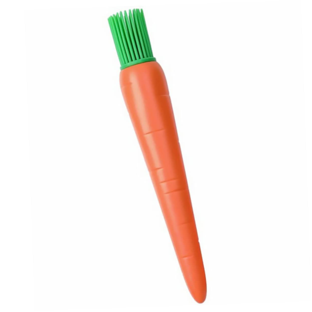 ABOOFAN Cooking Brush for Basting Heat Resistant Silicone Carrot Shape Easy to Use Clean Kitchen Tool