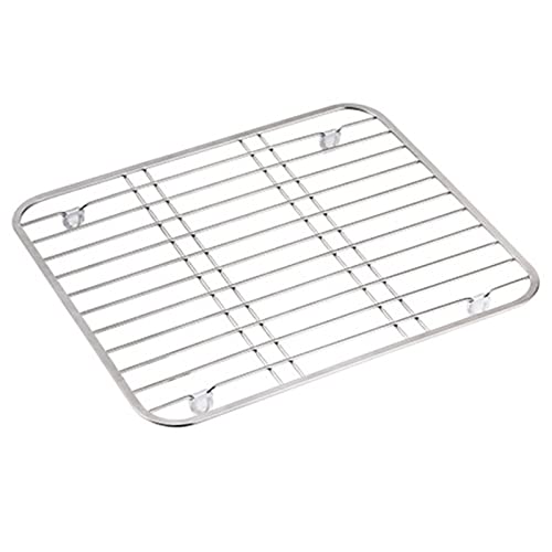 Cestello scolapasta in acciaio inox per lavello scolapiatti multifunzione da cucina frutta verdura piatto scolapiatti griglia di protezione per lavello da cucina per cucina domestica/argento
