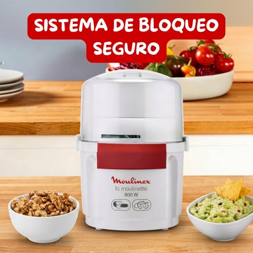 Miniatura 5 de Moulinex la Moulinette, Picadora de 800 W, Capacidad de 200 gr
