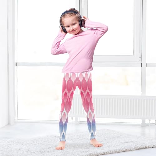 Bolaz Toddler Girls Leggings Printed Yoga Pants Leggings Gradient Pattern for Kids4