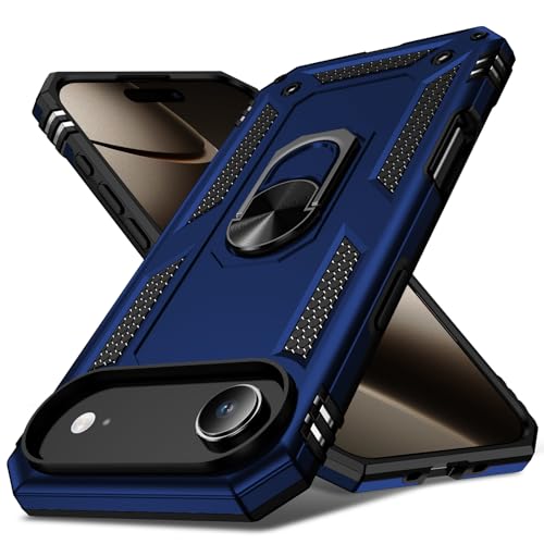 Korecase for iPhone 17 Air Case Blue Military Shockproof Kickstand - image 1
