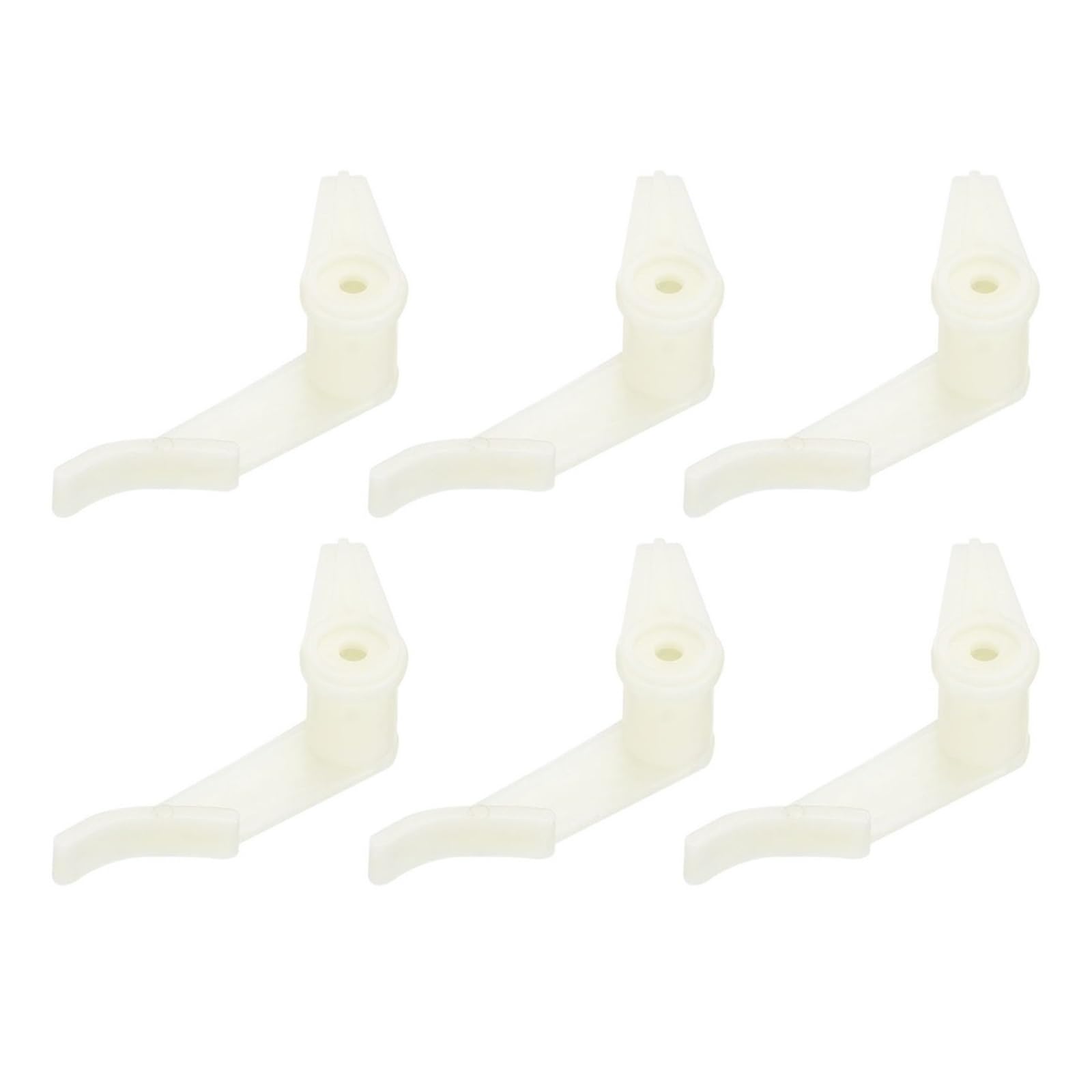 6Pcs 3.5mm Ceiling Light Clip Clamp with Screws Lampshade Fixed Buckle Fixture Lamp Lighting Accessories